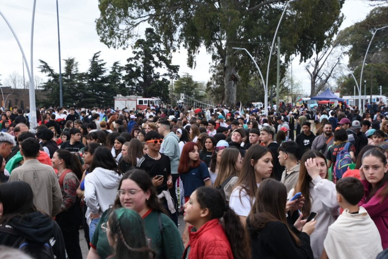 El Parque Mitre a pleno en la bienvenida de la primavera